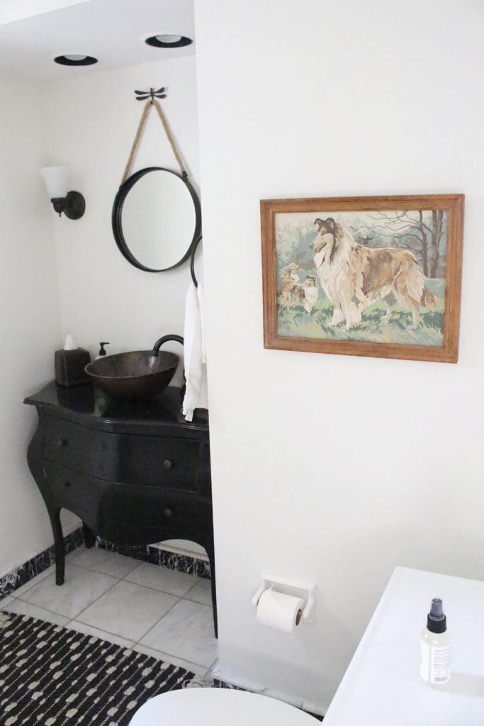Paint By Number- art- home decor- vintage- collections- collecting art- decor- bathroom decor- bathroom- design- thrift store-collections- decorating walls- wall decor- gallery wall ideas